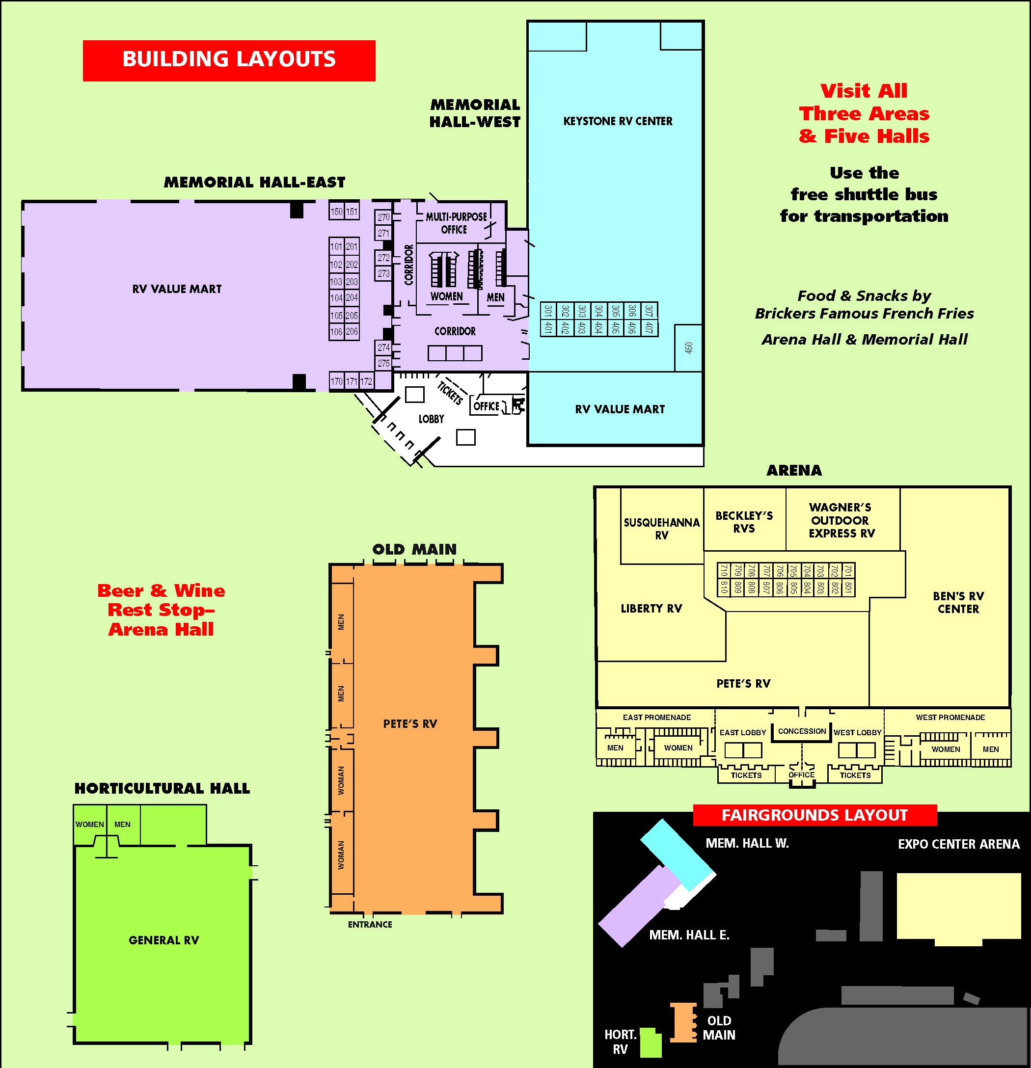 RV Show Map